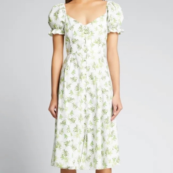 Caroline Constas Savannah midi dress NWOT - Picture 1 of 5